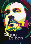 Simon Le Bon Pop Art WPAP - Canvast Print thumbnail 5
