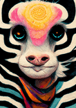 Zebras painting thumbnail 5