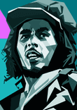 Bob Marley in wpap thumbnail 5