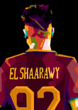Legend football El Sharawy pop art thumbnail 5