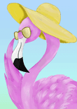 Summer flamingo thumbnail 5