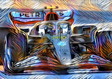 Digital Art Formula 1 Mercedes Benz Lewis Hamilton thumbnail 5