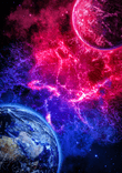 Red and Blue Planets thumbnail 5