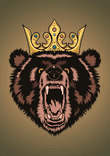 Angry Bear Canvas thumbnail 5