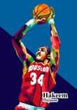 Hakeem Olajuwon in best basketball players thumbnail 5