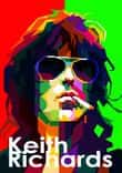Keith Richards Musician Pop WPAP thumbnail 5