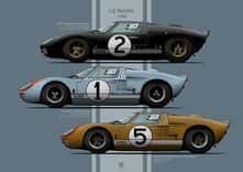 Le Mans 1966 Ford GT40 thumbnail 5