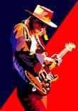 Stevie Ray Vaughan Rock Blues Pop WPAP  thumbnail 5