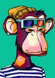 Bored Apes monkey nft thumbnail 5