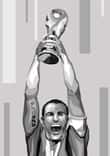 Fabio Cannavaro in black white classic  thumbnail 5