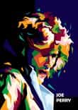 Joe Perry legend Guitarist in trend illustration thumbnail 5
