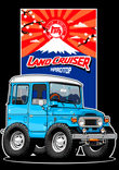 Toyota Land Cruiser J40 Hardtop CARtoon CARicature thumbnail 5