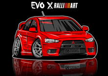 mitsubishi EVO X ralliart thumbnail 5