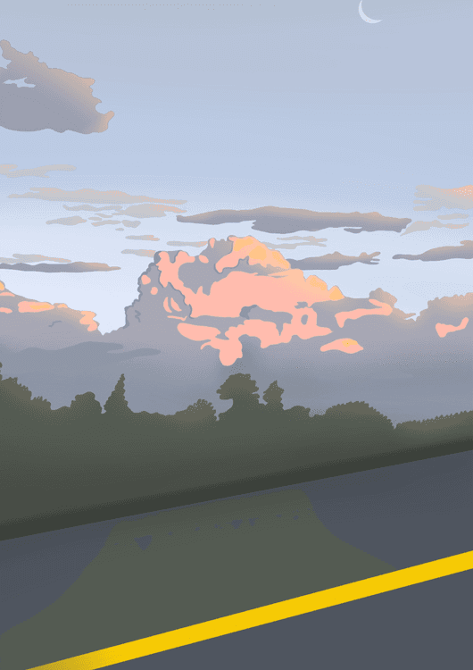 Mountain range preview