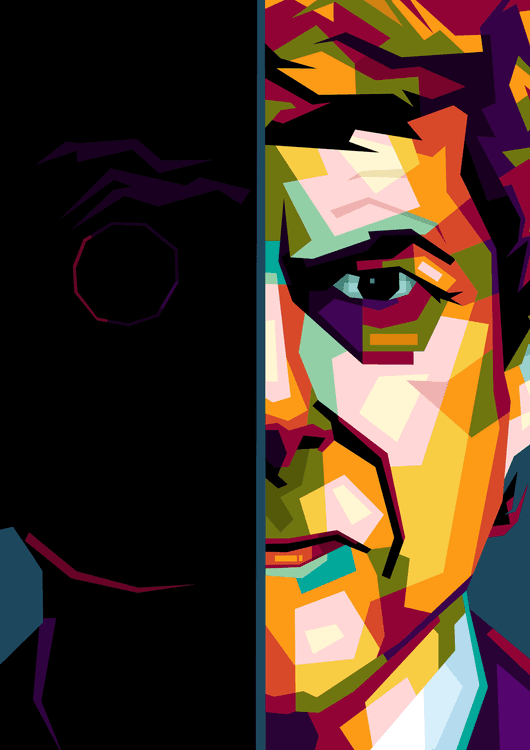 Arsen Wenger Half Black pop art preview