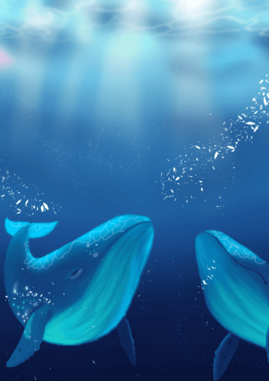 Among whales preview