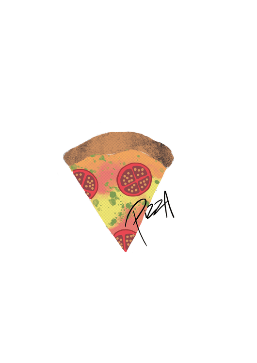 Pizza Slice - Flat Style preview