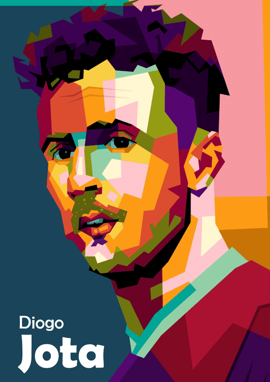 Diogo Jota trending pop art preview