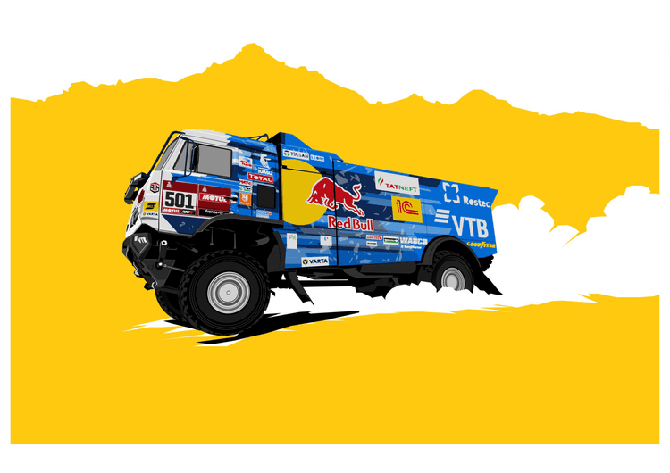 Kamaz Master Dakar Rally Truck preview