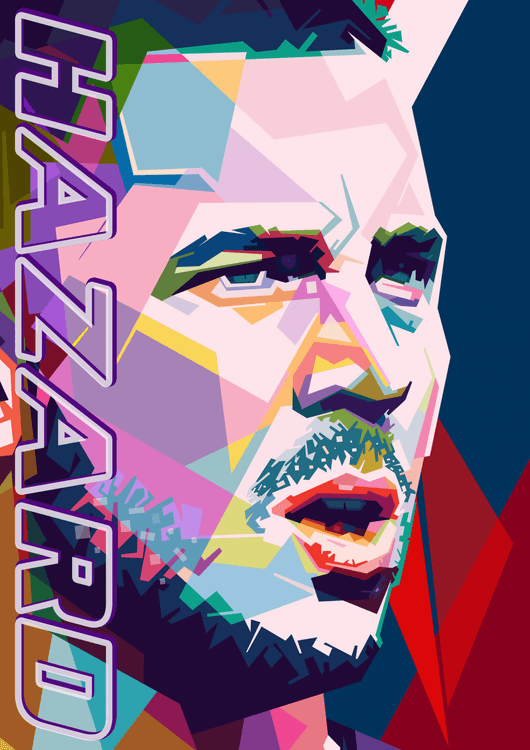 Eden Hazard n wpap pop art preview