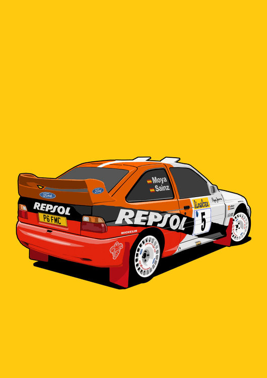 Ford Escort Cosworth Gr. A preview