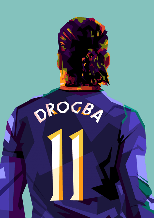 Legend football in trending art preview