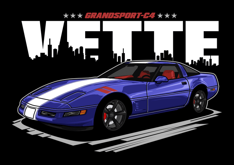 Corvette Grandsport C4 preview