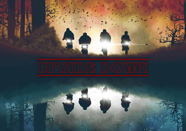 The upside down preview