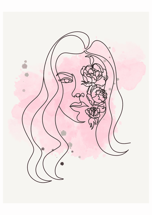 Minimal Abstract Line Art preview