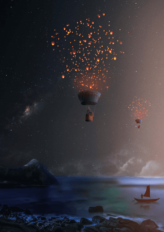 Magical landscape preview