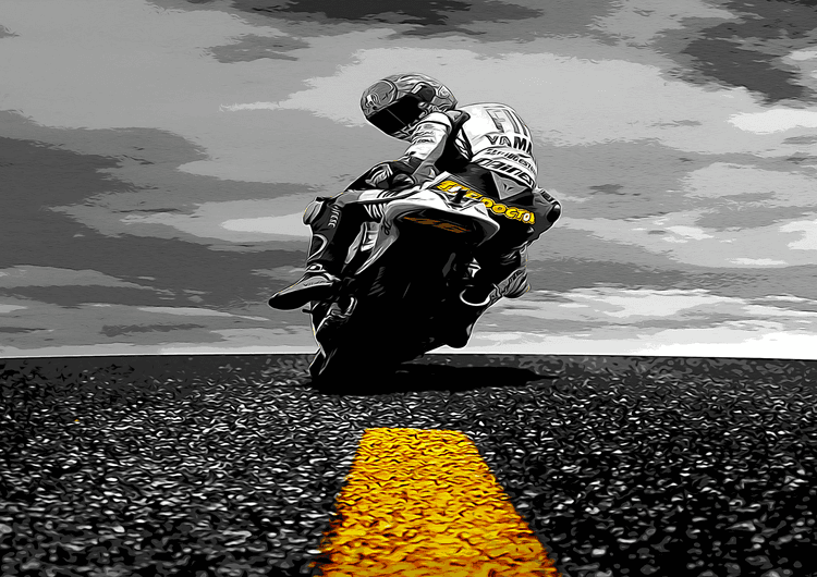 Yamaha YZF R1 Valentino Rossi Racing Motorcycle preview