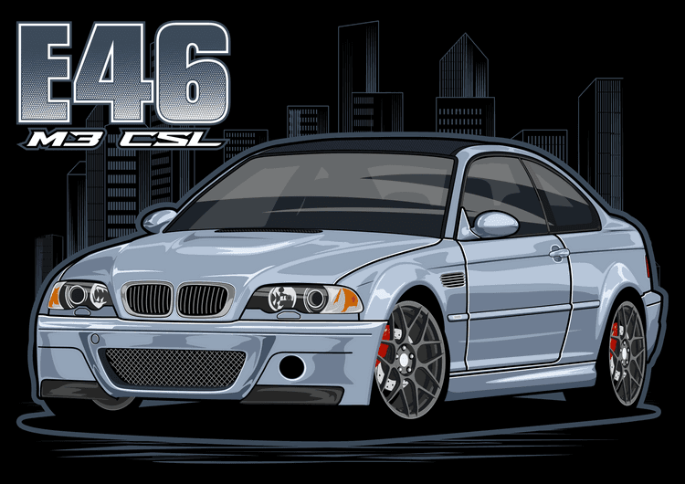 BMW E46 CSL preview