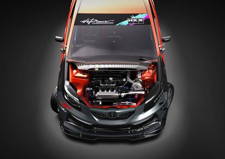 Honda Brio Drag Spec preview