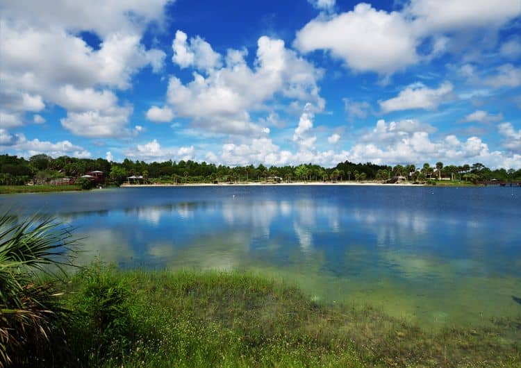 Clouds Reflecting in the Lake preview