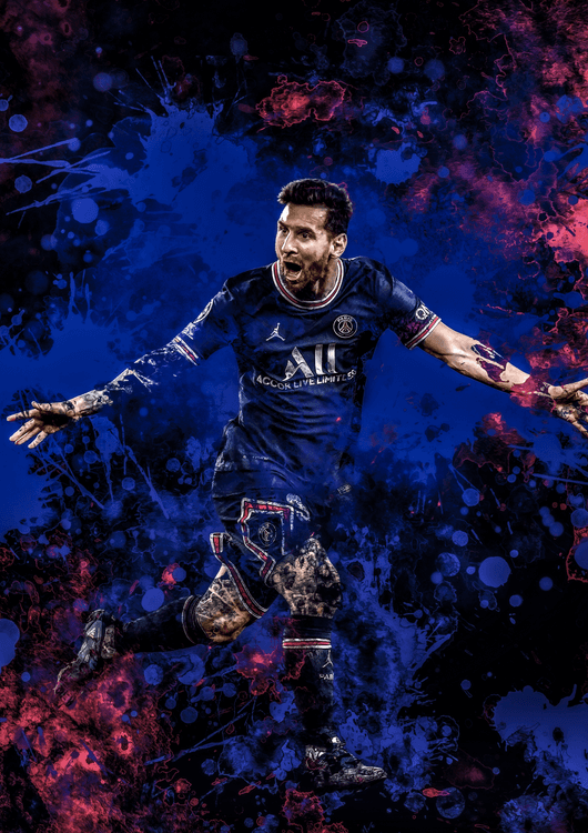 Lionel Messi Abstract preview