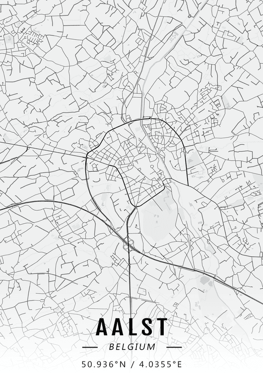 Aalst map preview