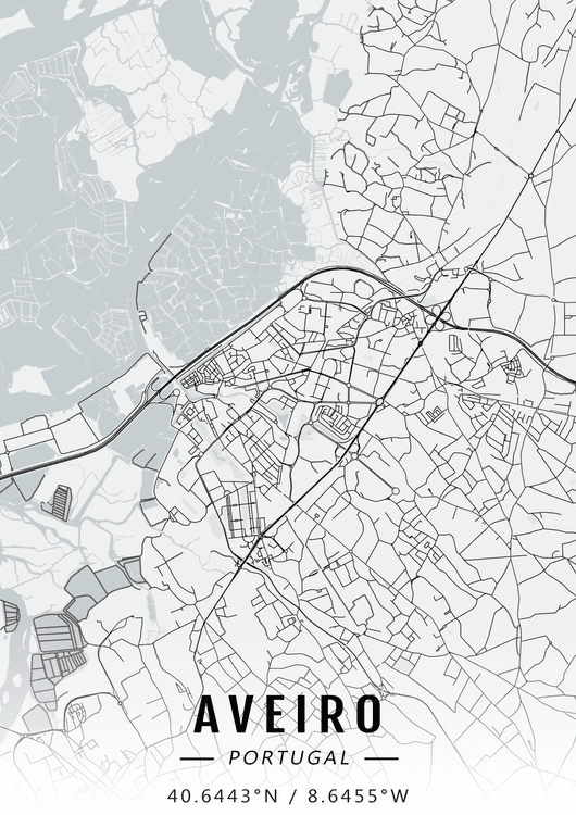 Aveiro map preview