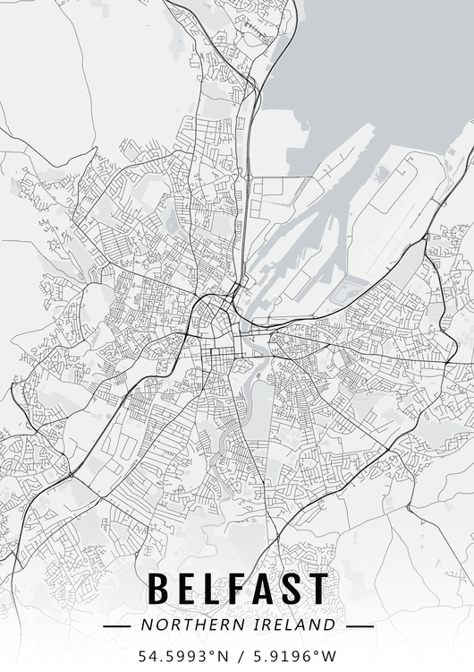 Belfast map preview