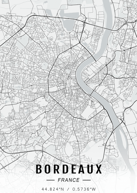 Bordeaux map preview
