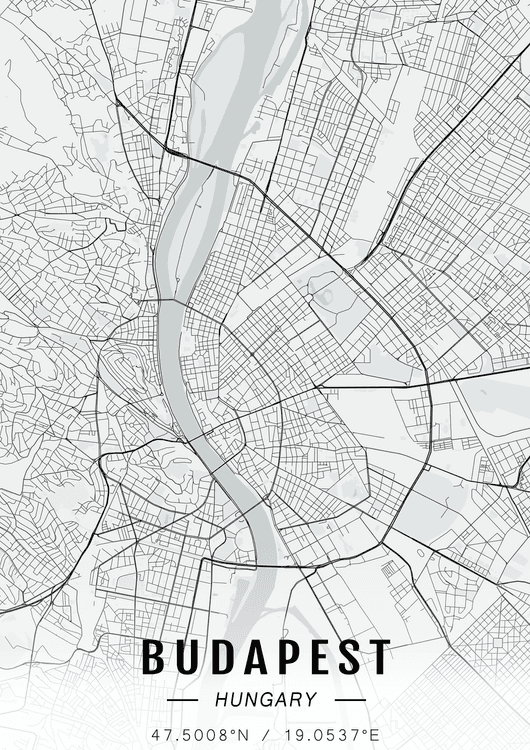 Budapest map preview