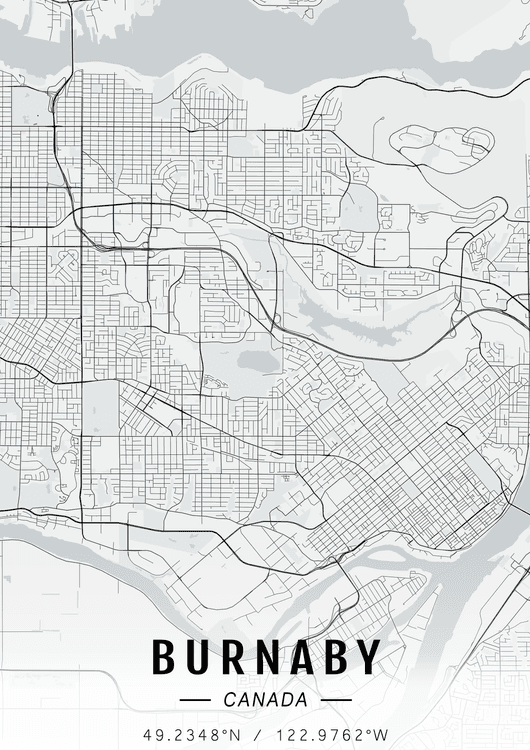 Burnaby map preview