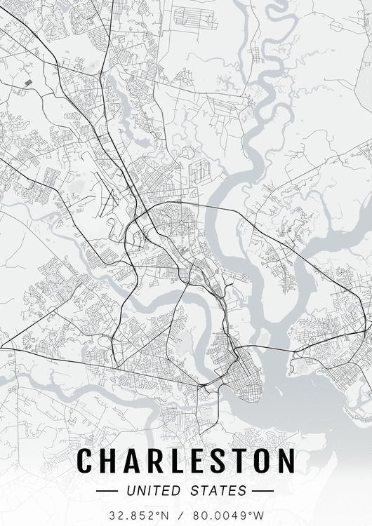 Charleston map preview
