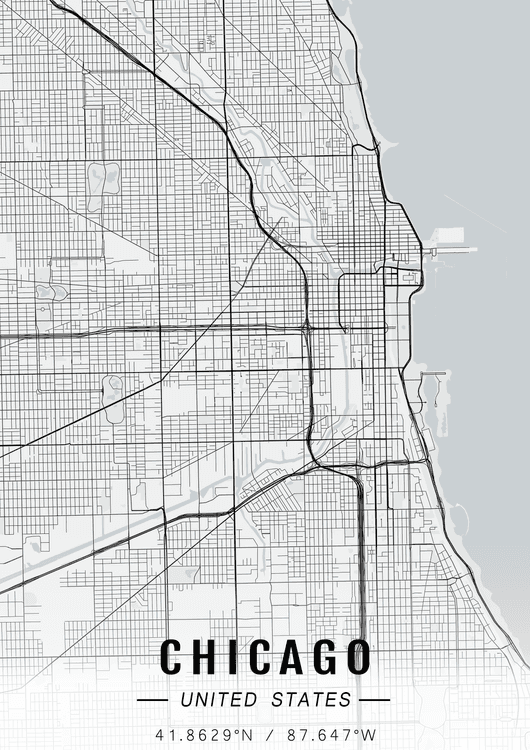 Chicago map preview