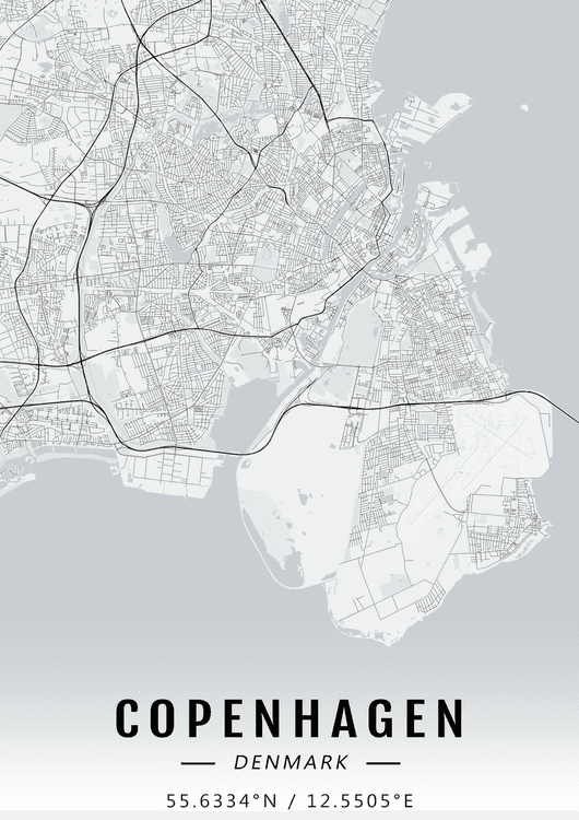 Copenhagen map preview