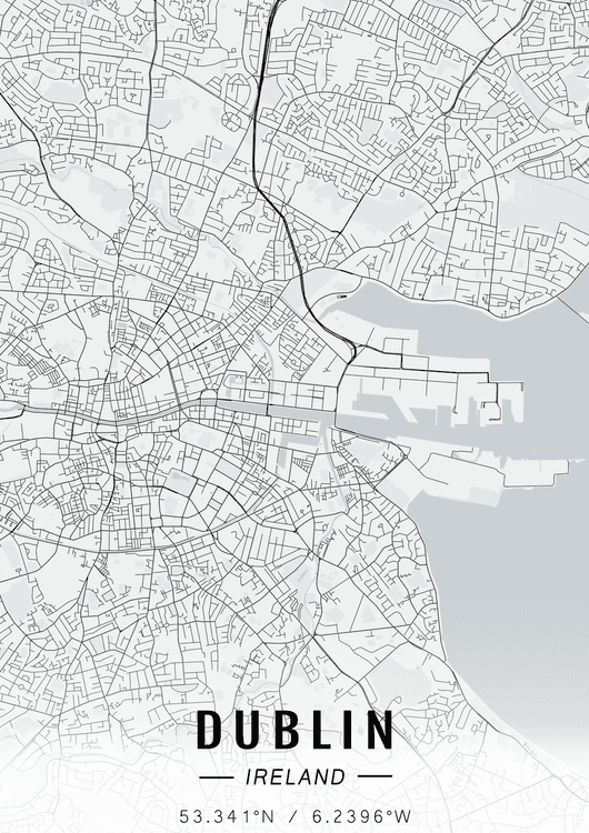 Dublin map preview