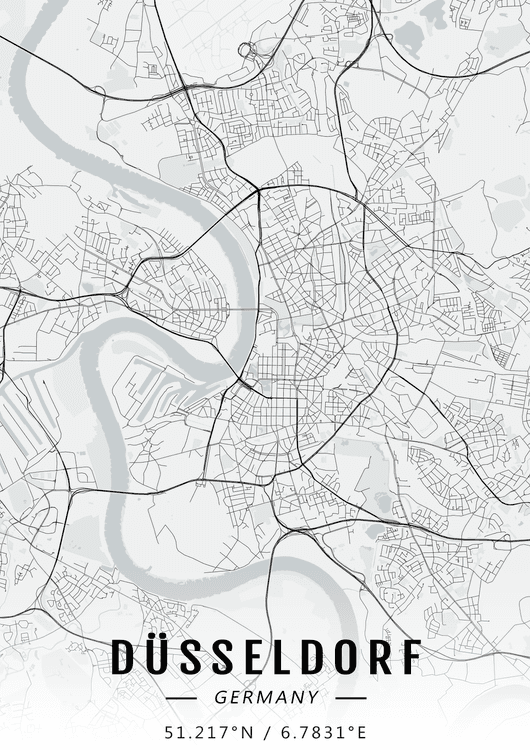 Düsseldorf map preview