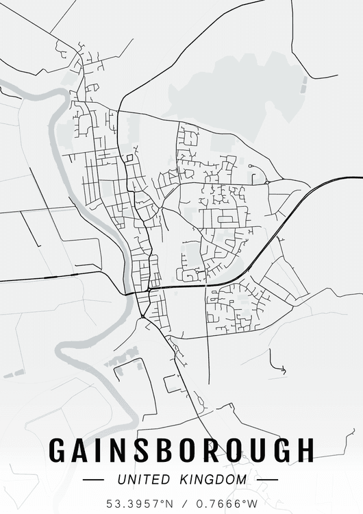 Gainsborough map preview