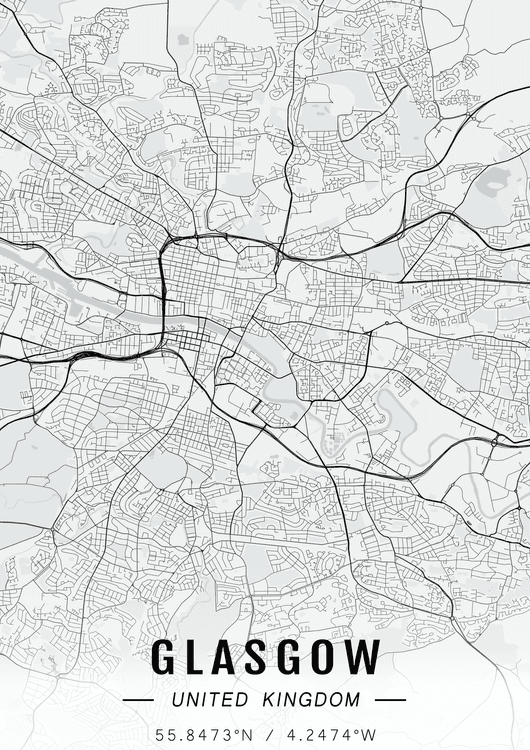 Glasgow map preview