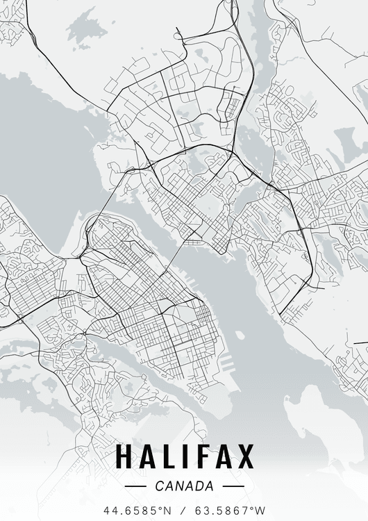 Halifax map preview
