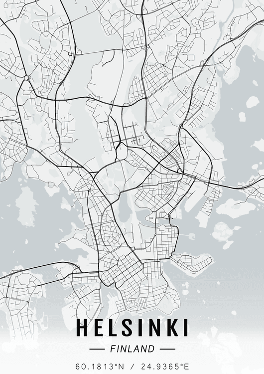 Helsinki map preview